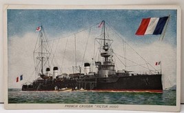 French Navy Armored Cruiser The Victor Hugo Ship Postcard F3 - £5.97 GBP