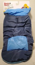 Boots &amp; Barkley Cat or Dog Puffer Vest Jacket Large Gray/Blue NWT Free Shipping - £10.20 GBP