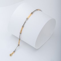 Men&#39;s Mechanical Link Bracelet in 14K Gold- Men&#39;s Jewelry-Men&#39;s Gift - $786.80