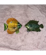 2-Art Glass Angel Fishes See Pictures - £3.87 GBP