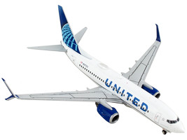 Boeing 737-700 Commercial Aircraft United Airlines White w Blue 1/400 Di... - $55.90