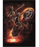 Anne Stokes Poster Flag Hellrider - $21.93 CAD