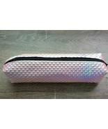 Pencil or make-up pouch. Metallic Pink Shiney. Back to school. - $20.37 CAD