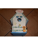  bird house wood hand made and painted - £27.46 GBP