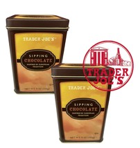 X2 UNID   Trader Joe’s Sipping Chocolate 9 oz Seasonal Product   - £15.80 GBP