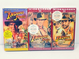 Indiana Jones VHS SEALED Lot Chapter 18 24 25 Raiders Last Crusade Young Indy  - £7.82 GBP
