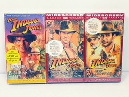 Indiana Jones VHS SEALED Lot Chapter 18 24 25 Raiders Last Crusade Young... - €8,70 EUR