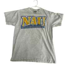 NCAA NAU Lumberjacks L Tee Heather Grey Northern Arizona Tultex Tag Hole... - $720.40 MXN
