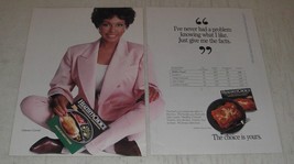 1991 Healthy Choice Frozen Dinners Ad - Diahann Carroll - never had a Problem - $18.49