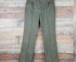 Reaction Kenneth Cole Pants Women&#39;s Size 6 Olive Green Td13 - $9.40