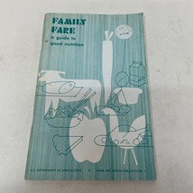 Family Fair A Guide To Good Nutrition Paperback U.S. Department of Agriculture - £9.58 GBP