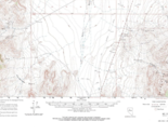 Mc Coy Quadrangle, Nevada 1961 Topo Map USGS 15 Minute Topographic - £17.29 GBP