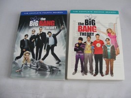 The Big Bang Theory Complete Seasons 2 &amp; 4 DVDS Very Good - £9.69 GBP