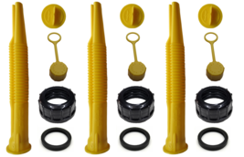 3 SCEPTER GAS CAN SPOUTS &amp; VENT KIT MOELLER MIDWEST AMERI-CAN IGLOO EAGLE - $23.74