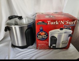 Masterbuilt Turk N Surf Electric Turkey Fryer Premium Edition New Open Box - $296.01