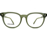 Dsquared2 Eyeglasses Frames DQ5144 098 Clear Green Round Full Rim 49-18-145 - £100.66 GBP