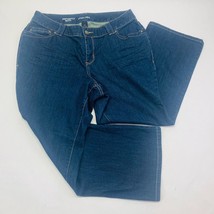Lane Bryant Distinctly Boot Womens Jeans 16P Blue Stretch Dark Wash - $18.99