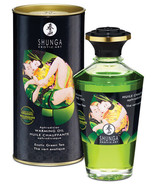 Shunga Organica Warming Oil Green Tea 3.5 Oz - £14.40 GBP
