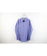 Ben Sherman Mens 15.5 32/33 Medium Tailored Slim Fit Button Shirt Blue P... - $544.57 MXN