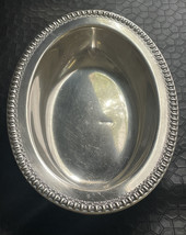 Vtg Wilcox 7075 by International Silver Silverplate Vegetable Dish Oval 10.75” L - $14.01