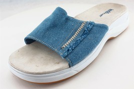 Keds Slides Blue Fabric Women Shoes Size 7.5 Medium - £15.42 GBP