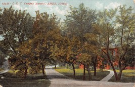Ames Ia~Campus SCENERY-IOWA State UNIV-E T Grove Postcard 1907 - £7.69 GBP