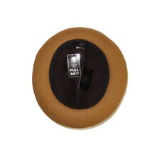 Men BENTLY Hat Australian Wool Fedora Damien Collection DM756 Brown/Camel image 6