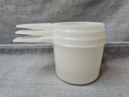 Vintage Tupperware Nesting Measuring Cups, White, 761/762/763 - £7.57 GBP