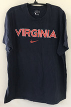 The Nike Tee Virginia Cavaliers Blue Orange T Shirt Large - £799.20 GBP