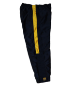 Nike Vintage Basketball Pants XL Break Away Yellow Navy Blue Warm Up Bag... - $887.77 MXN