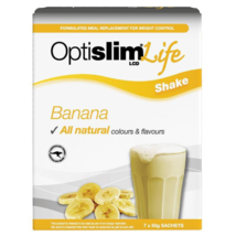 OptiSlim Life Shake Banana 50g x 7 - £76.20 GBP