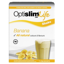 OptiSlim Life Shake Banana 50g x 7 - £75.78 GBP