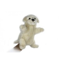 Puppy White Puppet 11&quot;L (7338) - £41.48 GBP