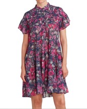 Isabel Marant Etoile Damen abstrakt bedruckt verblasst Nacht Lanikaye Kleid L 38 - £145.04 GBP