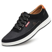 New Men Shoes Casual Bussiness Sneakers Microfiber Leather Dress Shoes Daily Dri - £48.66 GBP