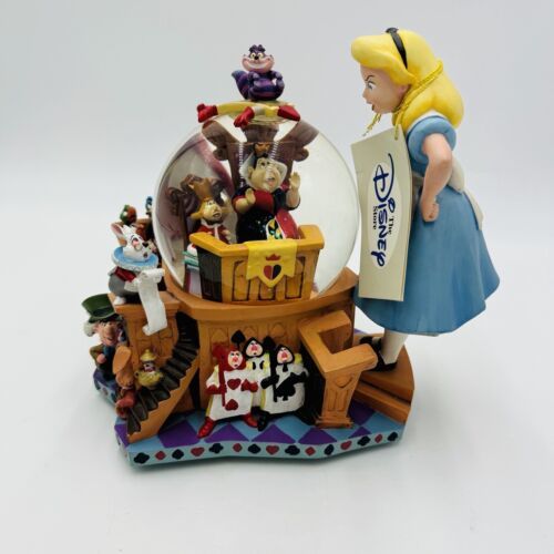 Disney StoreAlice in Wonderland 50th Anniversary Musical Snowglobe Alice's Trial - $327.25