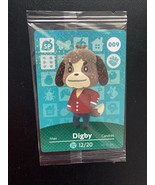 Digby 009 Animal Crossing Amiibo Card AUTHENTIC Series 1 Card - $8.03 CAD