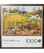 Charles Wysocki Honeynut Valley Farm 1000 Piece Jigsaw Puzzle Complete N... - $21.51 CAD