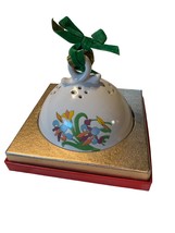 Vintage TABU Pomander Ceramic Floral Fragrance Diffuser Scent Ball RARE ... - $21.03