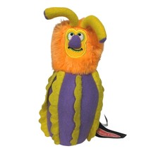 Melissa &amp; Doug Monster Bowling Orange Purple Yellow Plush Stuffed Animal 7” - £11.03 GBP