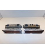 1970 1971 Dodge Dart Red Rear Side Marker Lights OEM 3403688 3403689 - $134.99