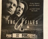 The X-Files Tv Guide Print Ad Advertisement David Duchovny Gillian Ander... - £4.66 GBP