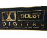 ORIGINAL THEATER DOLBY DIGITAL LOGO SIGN - HOME THEATER 21&quot; X 9.5&quot; - $42.75