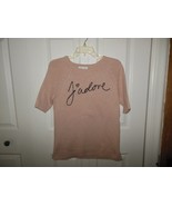 Ladies Elle Brand Light Pink Sweater Medium J Adore - $12.99