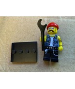Lego Minifigure Series 10 Motorcycle Mechanic *Opened/New* mm1 - $16.39 CAD