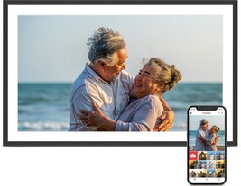 Digital Picture Frame, 15.6 15.6&#39;&#39; Black with White Mat 32GB,  - $5,568.97 MXN