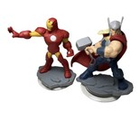 Disney Infinity Marvel  Lot of 2 Super Heroes 2.0 Edition Thor and Iron Man - $12.43