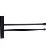 Gerzwy Bathroom Swing Arm Towel Bars 2-Arm Wall Mount Stainless Steel Ba... - $597.89 MXN