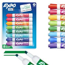 EXPO Low Odor Dry Erase Markers Chisel Tip Assorted Colors 8 Count - €13,27 EUR
