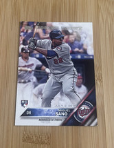 2016 Topps, Minnesota Twins - MIGUEL SANO (RC) &quot;Rookie Debut&quot; Dominican Republic - £1.14 GBP